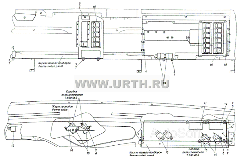 4308-3747001-40 Установка реле